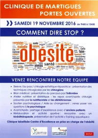 Matinée Portes Ouvertes Obésité