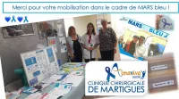 Mobilisation pour MARS BLEU