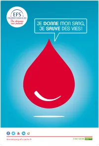 JOURNEE NATIONALE DES DONNEURS DE SANG